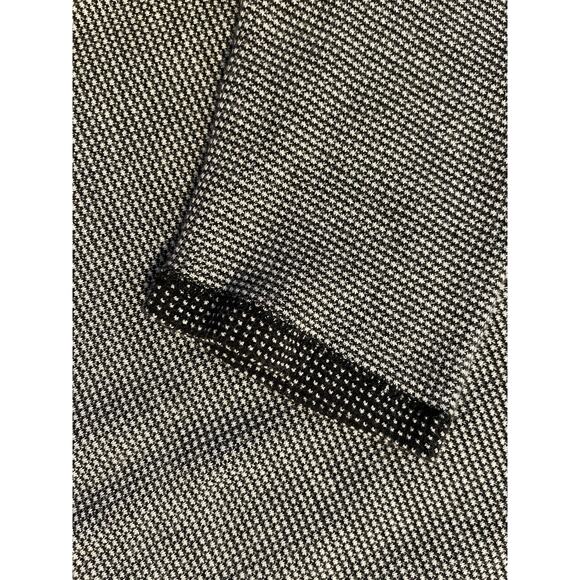 J.Jill Lightweight Sweater Pullover Women Size L Black & White Long Sleeve - Picture 8 of 11